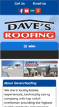 Mobile Screenshot of davesroofingonline.com